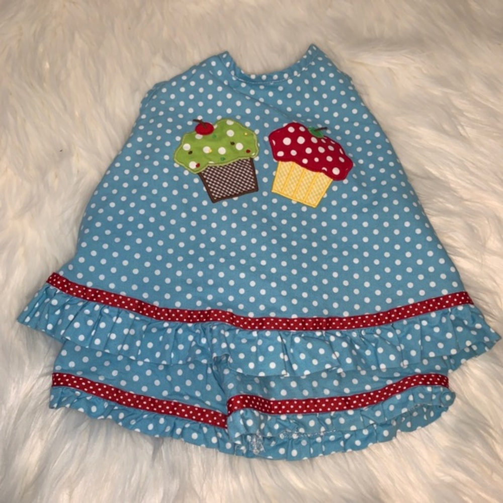 Monday’s Child cupcake outfit - 2T
